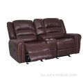 Set de sofá muebles reclinable con rocker y planeador